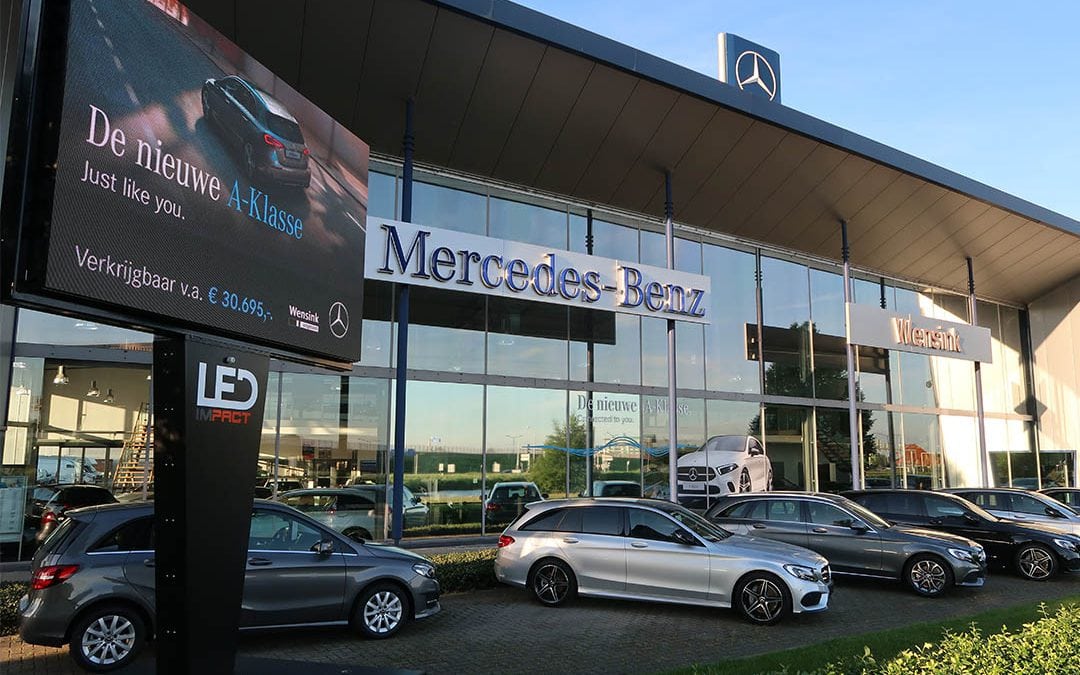 LED schermen blijken perfect podium voor automotive branche