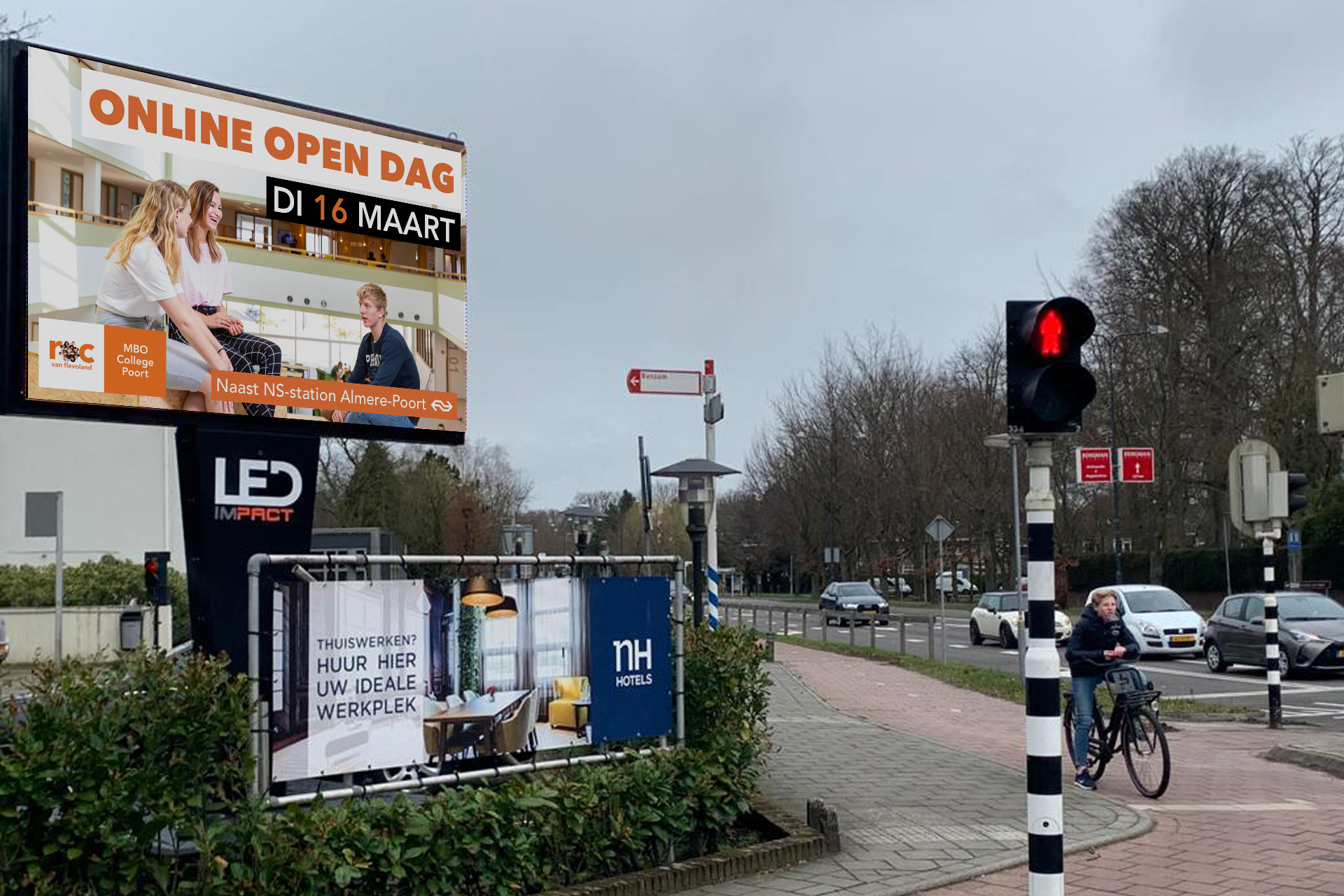 LED scherm ingezet voor Ziggo Den Bosch